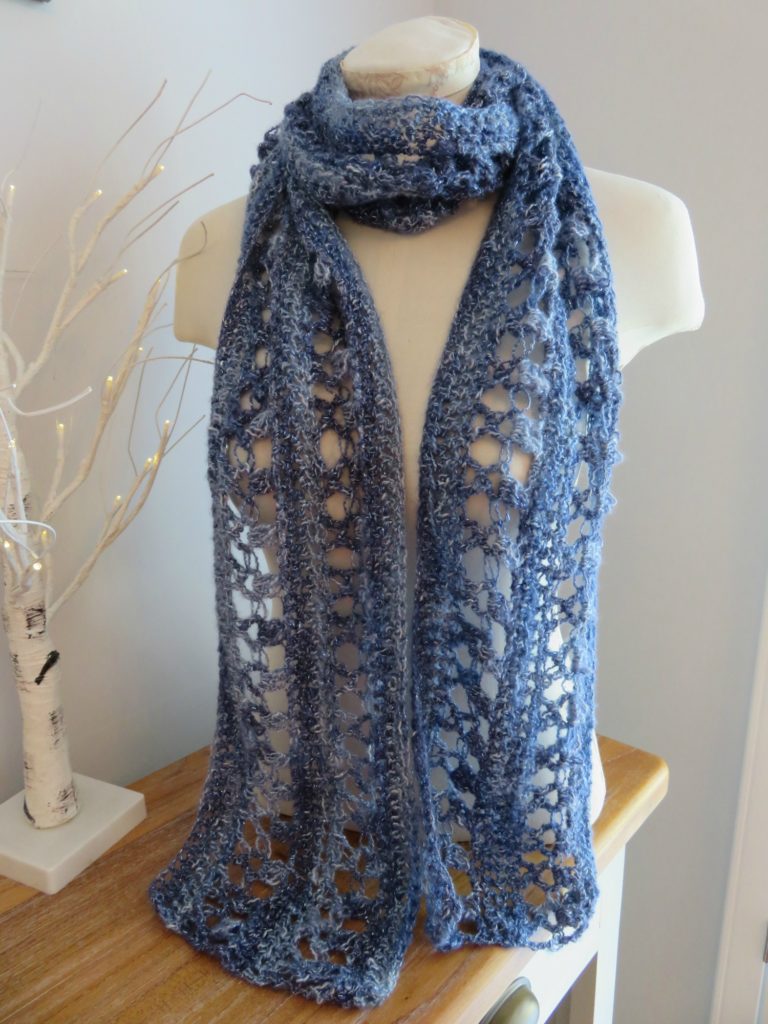 Ocean Kiss Summer Scarf from Crochet247