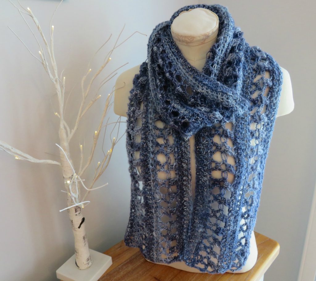 Ocean Kiss Summer Scarf from Crochet247