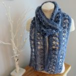 Ocean Kiss Summer Scarf from Crochet247