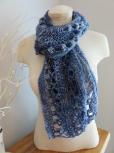 Ocean Kiss Summer Scarf from Crochet247