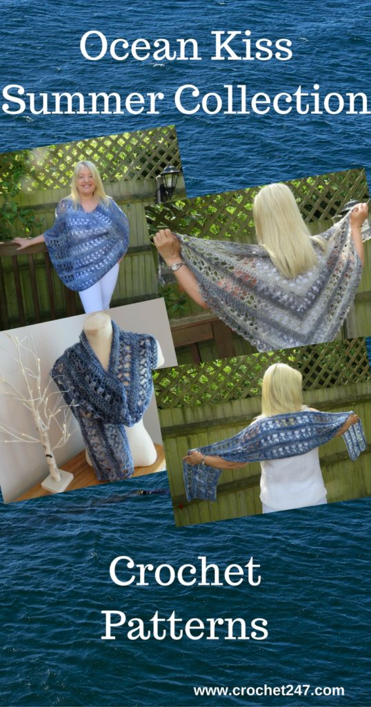Ocean Kiss Summer Collection from Crochet 24/7