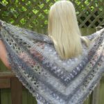 Ocean Kiss Summer Shawl Crochet Pattern from Crochet247