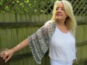 Ocean Kiss Summer Shawl Crochet Pattern from Crochet 24/7