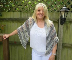 Ocean Kiss Summer Shawl Crochet Pattern from Crochet 24/7