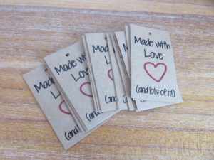 Made with Love gift tags from Crochet 247