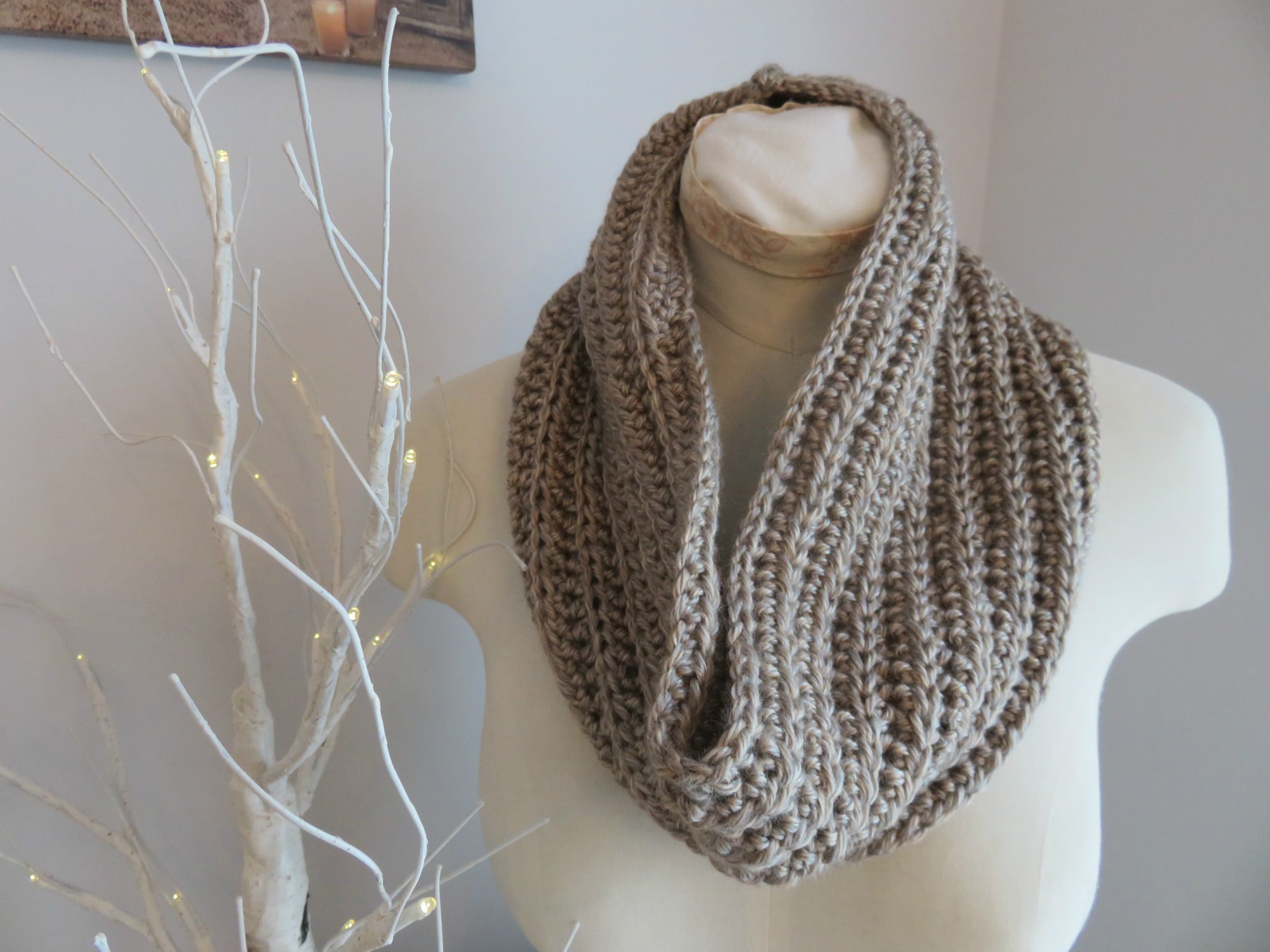 One Stitch Cowl from Crochet 24/7