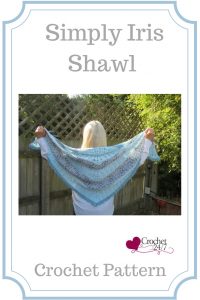 Simply Iris Shawl from Crochet247.com