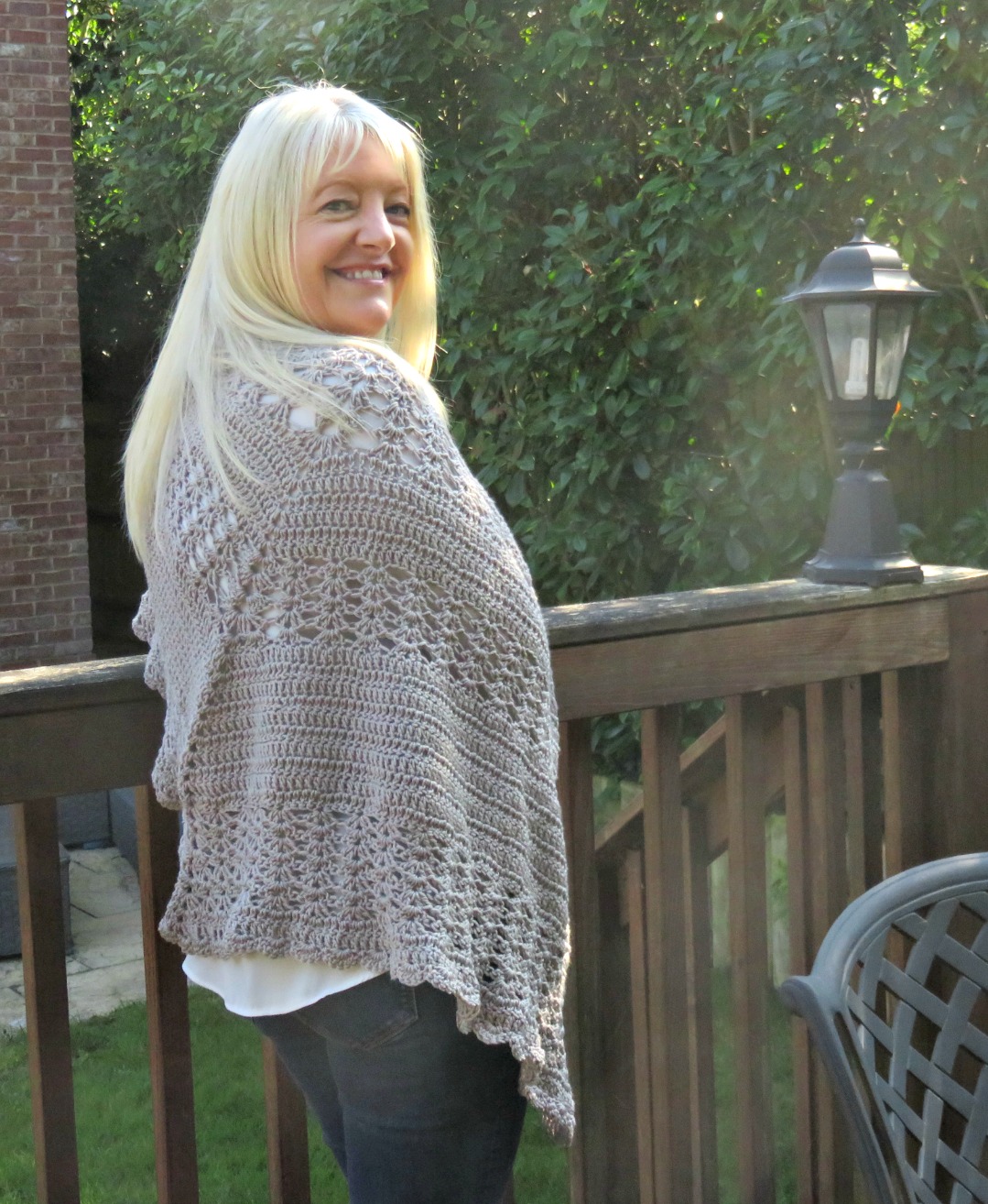 Simply Iris Shawl from Crochet247.com