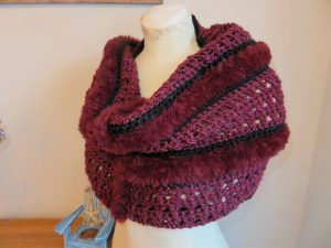 Merlot Bliss Cowl from Crochet247.com