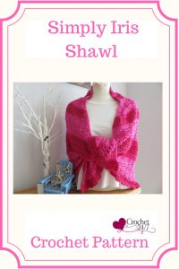 Simply Iris Shawl from Crochet247.com